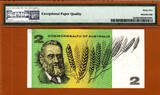1966 Australia $2 Coombs/Wilson ND Pick-38a GEM UNC PMG 65 EPQ