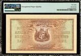 10 Pounds 1943 South Africa  Pick-87 About UNC PMG 58 EPQ