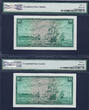 10 Rand 1975 South Africa 2 Consecutive  ND Pick-113c GEM UNC PMG 65 EPQ