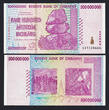 2008 Zimbabwe 10 X 500 Million Dollars SERIES-AA Pick-82 UNCIRCULATED