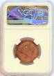 5 Cents 1960 China Soviet  RESTRIKE Y-507A NGC Graded MS 64 RB