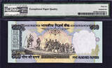 500 Rupees 1997 India  ND Pick-92b GEM UNC PMG 66 EPQ