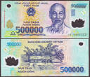 Vietnam Polymer 500,000 Dong "Certificate of Authenticity" NEW Ship From CANADA