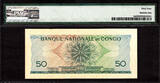 50 Francs 1962 Congo  Pick-5a Choice UNC PMG 64