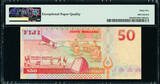 50 Dollars 1996 Fiji  ND QEII Pick-100a GEM UNC PMG 65 EPQ