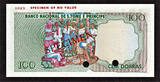 100 Dobras 1977 Saint Thomas and Prince  SPECIMEN Pick-53s UNC