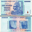 2008 Zimbabwe 100 Trillion MASSIVE SERIAL SHIFTED ERROR Pick-91 CH UNC PMG 63