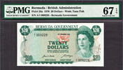 Bermuda 2 Dollars 24.5.2000 Pick 50a unc / GEM UNC