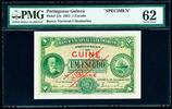 Escudo Portuguese Guinea One SPECIMEN Pick-12s CH UNC PMG 62 -