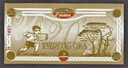 South Africa South Africa ORANIA 20 Ora Series 'B' Expired UNC -