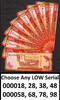 100 Rupees Sri Lanka CHOOSE ANY LOW Serial 000018 to 000098 Pick-125b UNC -