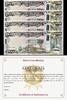 Iraq IRAQI Dinar 200,000 (4 x 50000) AUTHENTIC with C.O.A 2020-24 UNC CANADIAN Seller -