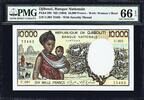 Djibouti  Djibouti 10,000 Francs ND (1984) Pick-39b GEM UNC PMG 66 EPQ  149.99 US$  +  16.99 US$ shipping