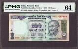 India  India 100 Rupees 2007 SOLID Serial 0HP 444444 Pick-98j Choice UNC... 99.00 US$  +  14.99 US$ shipping