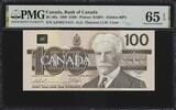 Canada  Canada $100 Thiessen/Crow 1988 Ser# AJN-0211414 BC-60a P-99a GEM... 239.00 US$  +  14.99 US$ shipping