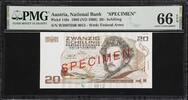 Austria  Austria 20 Schilling 1986 (ND 1988) SPECIMEN # 0012 Pick-148s G... 1,299.00 US$  +  29.99 US$ shipping