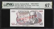 Austria  Austria 50 Schilling 1986 SPECIMEN # 0012 Pick-149s SUPERB GEM ... 1,499.00 US$  +  29.99 US$ shipping