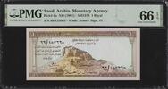 Saudi Arabia  Saudi Arabia 1 Riyal ND (1961) / AH1379 Pick-6a GEM UNC PM... 599.00 US$  +  29.99 US$ shipping