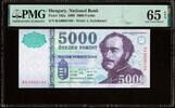Hungary  Hungary 5000 Forint 1999 LOW Serial BA 0000165 Pick-182a GEM UN... 249.99 US$  +  14.99 US$ shipping