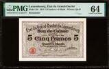 Luxembourg  Luxembourg - Etat du Grand-Duche 5 Franken = 4 Mark 1914 Pic... 650.00 US$  +  29.99 US$ shipping