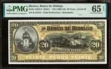 Mexico  Mexico Banco de Hidalgo 20 Pesos 1910 Perforated Pick-S307r2 GEM... 199.99 US$  +  14.99 US$ shipping