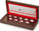 POLAND / POLEN 2019 100 years of zloty - Set of 9 silver coins. Presale. Proof