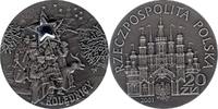 POLAND / POLEN 20 złotych Kolednicy. Coin with Zirconium. -