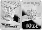 POLAND / POLEN 10 zlotych 100th Anniversary of Regaining Independence by Poland - Józef Piłsudski -