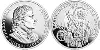 POLAND / POLEN 10 zlotych 200th Anniversary of the Death of Tadeusz Kosciuszko. High relief. -