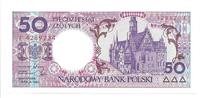 POLAND / POLEN 50 zlotych Banknotes never put into circulation the "Polish Cites" series -