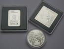 POLAND / POLEN Set 3 silver coins Jacek Malczewski, Jan Pawel II, Smigus Dyngus. -