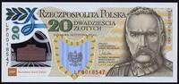 POLAND / POLEN 20 zlotych Jozef Pilsudski - POLIMER -