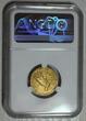 USA 5 Dollars HALF EAGLE 1909 O GOLD, NGC, New Orleans, sehr selten NGC MS 61