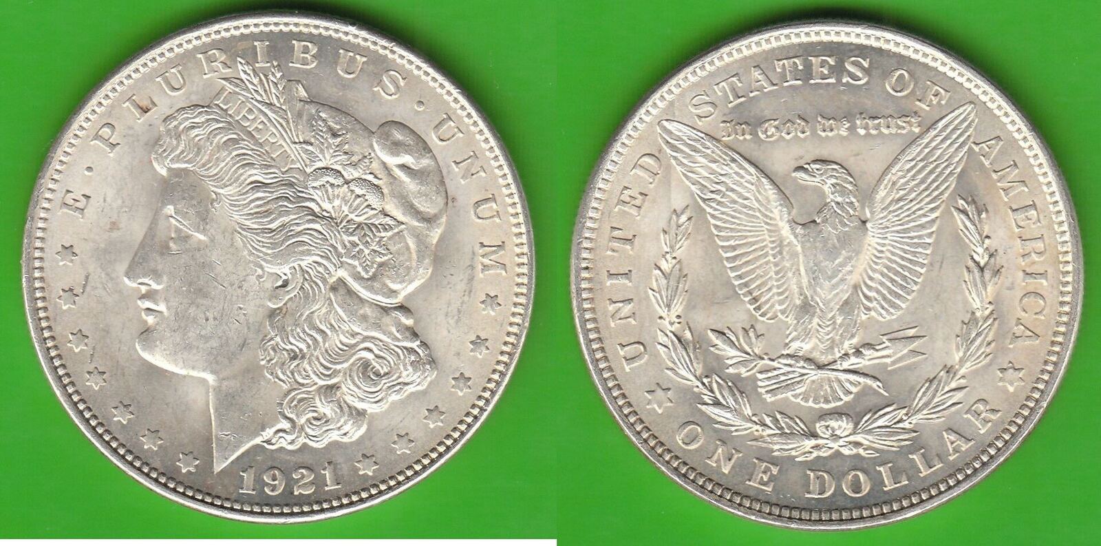 USA Morgan Dollar 1921 toll erhalten UNC / st- | MA-Shops