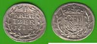 Friedberg 1 Kreuzer Hans Eitel Diede zum Fürstenstein 1671-1685, hübsch, besserer Jahrgang -