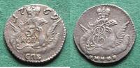 Russland 5 Kopeken Elisabeth I. 1741-1761, hübsch -