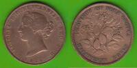 Kanada Nova Scotia 1/2 Penny Token Victoria 1837-1901 -