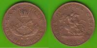 Kanada Bank of upper Canada 1/2 Penny Token Victoria 1837-1901 -