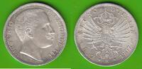 2 Lire 1907 Italien Vittorio Emanuele III. 1900-1946, toll erhalten, selten vz-st/fast st, winzige Kratzer, kleiner Randfehler