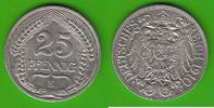 Kaiserreich 25 Pfennig hübsch -