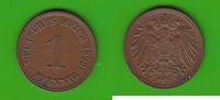 Kaiserreich 1 Pfennig hübsch -