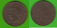 Frankreich 1 Centime hübsch, besserer Jahrgang -