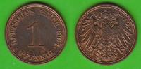 Kaiserreich 1 Pfennig sehr hübsch -
