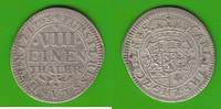 Hessen-Kassel 1/8 Taler Karl 1670-1730, selten -