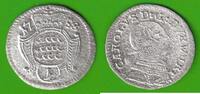 Württemberg 1 Kreuzer Karl Eugen 1744-1793, hübsch -