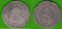 Sachsen Kurfürstentum Guldengroschen Johann Friedrich und Moritz 1541-1547, Ausbeute St. Clement, sehr selten -