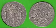 Salm-Grumbach 3 Kreuzer Johann und Adolf 1606-1611, hübsch -