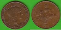 Frankreich 10 Centimes sehr hübsch -