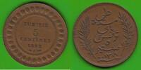Tunesien 5 Centimes Ali Bey 1882-1902, hübsch -