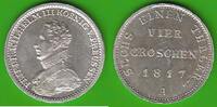 Preußen 4 Groschen Friedrich Wilhelm III. 1797-1840, toll erhalten -